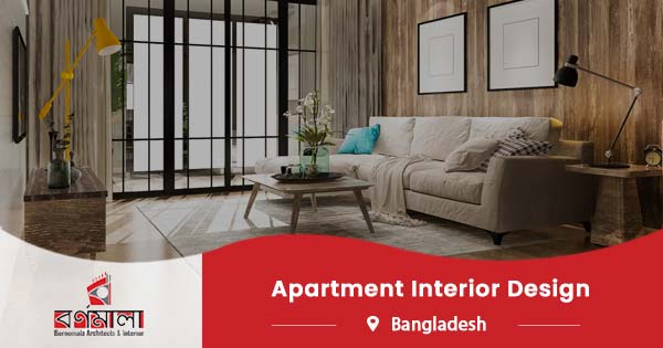 Modern apartment interior design in Bangladesh