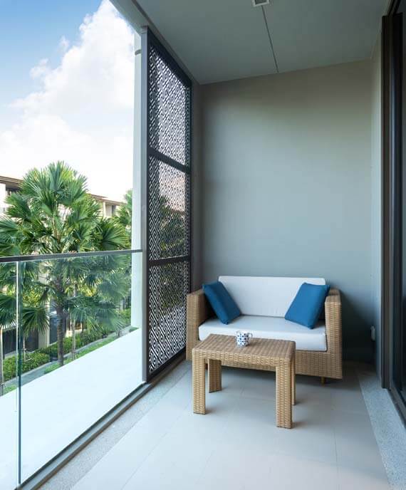 Balcony interior design in Bangladesh for apartments and homes