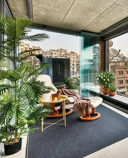 Barnomala Architects & Interior balcony interior design service in Bangladesh