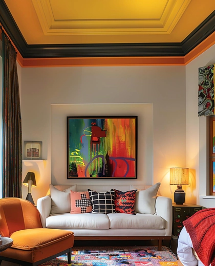 Custom drawing room design and execution services