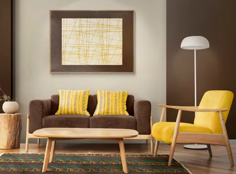 Custom drawing room furniture design