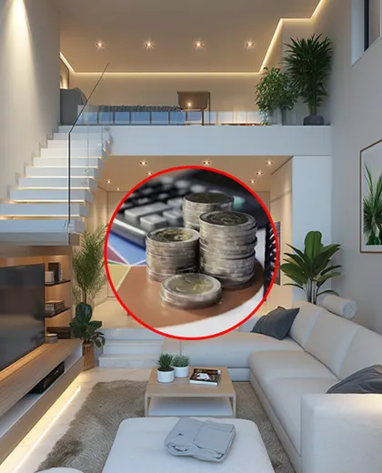 Duplex house interior design cost in Bangladesh
