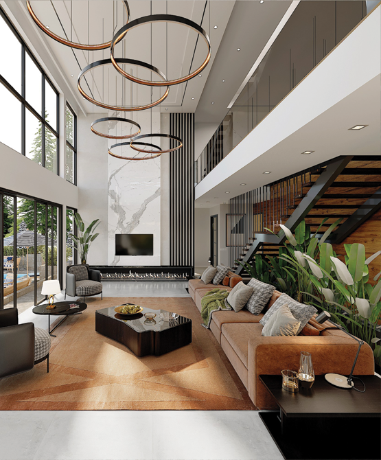Duplex House interior service in Dhaka