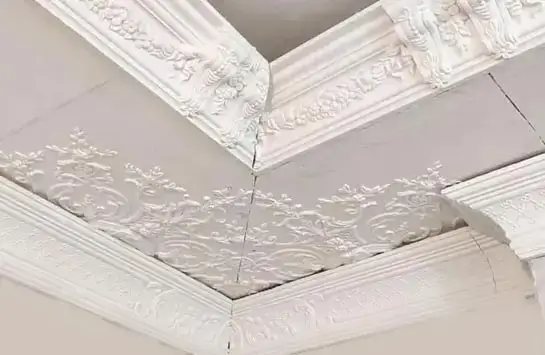 False ceiling and lighting plan