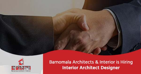 Barnomala Architects & Interior is Hiring Interior Architect Designer 