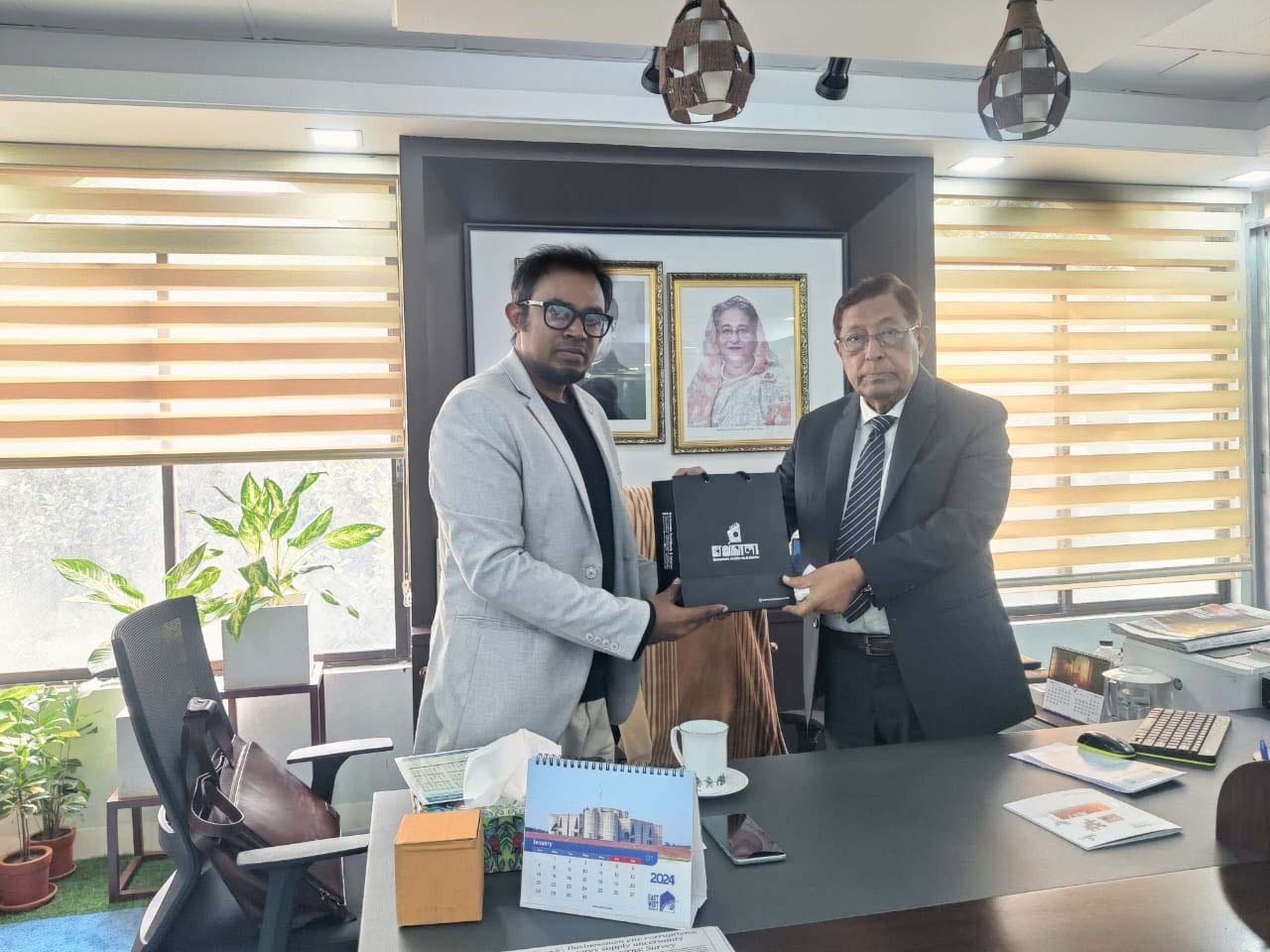 বাংলাদেশ এ্যাক্রিডিটেশন কাউন্সিলের চেয়ারম্যান ও জগন্নাথ বিশ্ববিদ্যালয়ের সাবেক ভিসি প্রফেসর ড. মেসবাহ উদ্দীন আহমেদ স্যার