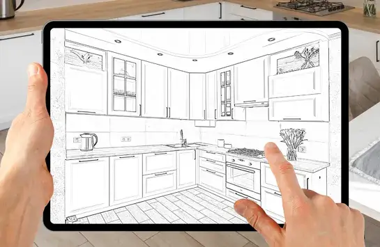 Kitchen layout planning
