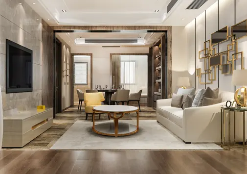 Living room interior design