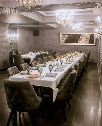 Modern ballroom interior design