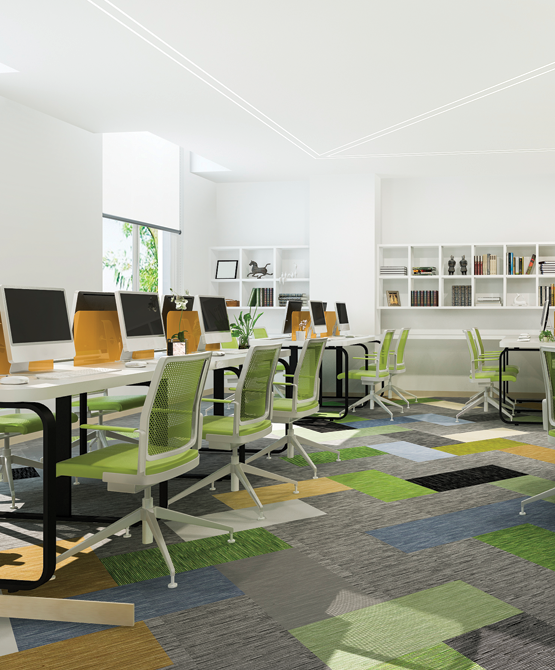 Modern office interior decoration in Bangladesh