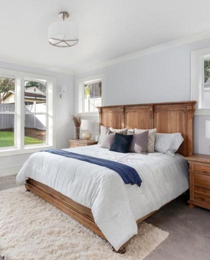 Professional master bedroom interior design service