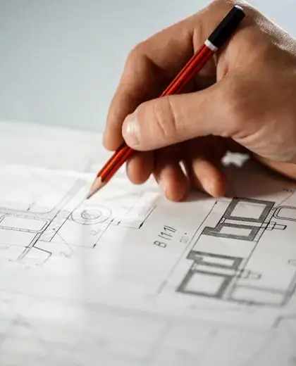 proper interior design plan