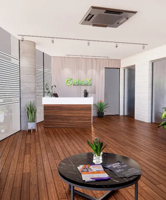 Reception interior design in Dhaka