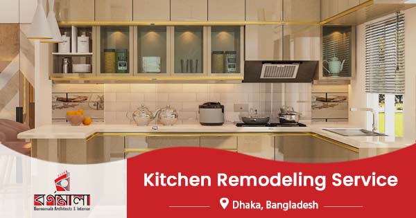 Kitchen remodeling service in Dhaka, Bangladesh